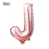 Globos de Papel de Aluminio de 16 Pulgadas, Números Dorados Rosados 0-9, Letras A-Z, Globos para Fiesta de Cumpleaños, Suministros, Decoración, Arreglo