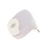Luz Noturna Plug-in com Sensor de Movimento Infravermelho Gy182 Branca Mini Simples Modelo Comercial Que Acende Quando Alguém se Aproxima, Luz com Sensor de Corpo Humano