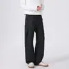 Pantalones casuales para hombre para primavera, otoño y tres estaciones, pantalones de trabajo para exteriores de grosor medio, pantalones casuales holgados para hombre, pantalones deportivos para hombre