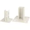 Asiento de Fijación Cuadrado para Pie de Perfil de Aluminio Asiento de Pie Asiento de Fijación para Pie Accesorios para Perfiles de Aluminio Pie de Conexión Accesorios de Fijación de Soporte