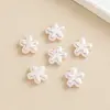 Cuentas de ABS Barroco Irregulares de Trébol de Cuatro Hojas Flor de Estrella para Pulsera Collar DIY Accesorios de Joyería al por Mayor