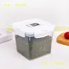 Fornecimento Direto da Fábrica Sheng Tian Run Caixa Plástica Selada Quadrada para Iogurte Balde Xiyu Chun Fang Pacote de Molho para Hot Pot