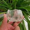 Cuenco de cristal con tapa de loto, juego de té de kung fu, apto para el hogar, tetera, taza maestra, tazón de mano, taza masculina, dispensador de té
