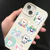 500 Hojas/Rollo de Lindos Pegatinas Pintadas de Dibujos Animados para Diarios, Sellos Adhesivos para Sobres de Empaque