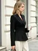 2026 Otoño Viajes al Trabajo Oficina Blazer Elegante Ajustado Ceñido a la Cintura Traje Ropa Femenina Transfronteriza de Gama Alta