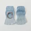 Calcetines de Yoga Abiertos para Mujer, Calcetines Antideslizantes de Cinco Dedos en Color Degradado, Calcetines sin Talón para Pilates y Fitness, Calcetines Específicos para Deportes de Interior