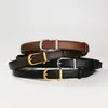 Cinturón de Cuero para Mujer con Hebilla Automática Lisa, Adecuado para Todas las Tallas de Cintura, Cinturón de Cuero Genuino para Viajar al Trabajo, Lugar de Trabajo, Ropa Casual y Decoración