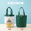 Bolsa de Lona Sacola de Compras Bolsa para Lembrança Cartoon do Ano do Dragão Bolsa de Presente para Jardim de Infância Bolsa de Presente para o Dia das Crianças Aniversário