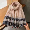 Súper Hada~ Bufanda para Mujer para Primavera, Otoño y Verano, Chal para Aire Acondicionado, Bufanda Versátil Protectora del Sol para la Playa, Bufanda de Algodón Lino Seda para Protección del Cuello