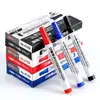 Marcador para pizarra borrable fácil de limpiar negro a base de agua gran capacidad para maestros para capacitación para salas de reuniones marcador para pizarra marcador para tablero de escritura
