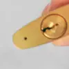 Candado redondo de cintura refuerzo antirrobo candado pequeño almacén puerta de hierro cajón candado 20-60 mm diversas especificaciones de candados
