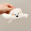Pinza de Garra de Peluche de Dibujos Animados Dulce para Mujer Pinza para el Cabello de la Parte Posterior de la Cabeza Estilo Coreano Exquisita Pinza de Tiburón Pinza para Moño Pinza de Pelo