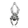 1 Pingente Aranha Caveira de Prata do Tibete para Halloween Pulseira DIY Colar Brincos Acessórios de Joias Amazon