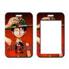 Fuente Transfronteriza Animación de Dibujos Animados Juego de Tarjetas para Autobús Tarjeta de Entrega para Estudiantes Tarjeta para Comida Juego de Tarjetas ABS de Inserción One Piece Luffy