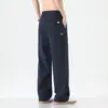 Calças de trabalho softshell leves transfronteiriças para homens, novo estilo 2026, calças atléticas retas folgadas, calças casuais tipo paraquedas masculinas