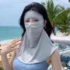 Mascarilla Facial Protectora del Sol, Estilo Ampliado y Ensanchado de Cobertura Total, Tamaño Grande Específicamente para Caras Grandes, Protector Solar, Protección UV, Protección del Cuello, Facekini