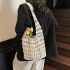 Bolsas de Tecido Transfronteiriças, Cestas de Vegetais, Bolsas de Ombro, Novas Bolsas Femininas Primavera 2026, Bolsas de Palha, Bolsas de Balde de Praia