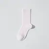 Calcetines Apilados Verano Hielo Calcetines de Hielo Delgados A prueba de Olores Absorbentes de Sudor Calcetines de Luna Malla Transpirable Sin Costuras Sueltos Algodón Puro Calcetines de Media Caña