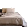 Juego de Cama de Verano de Algodón de Lujo Clase A de 60 Piezas, Colcha de Verano 100% Algodón Puro, Lavable a Máquina, Colcha Fina Doble para Aire Acondicionado