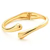 Pulseras Populares Transfronterizas Europeas y Americanas Ins Normcore Pulseras con Patrón de Onda Asimétrico Pulseras Metálicas Brillantes Joyería para Mujer