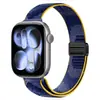 Adecuado para correa de Apple iwatch11, tipo bucle de cintura delgado, correa de reloj de nailon magnética doble, Apple Ultra3