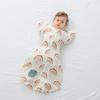 Saco de Dormir Anti-Susto para Bebé Bebé Recién Nacido Gasa de Algodón Puro Rendición Envoltorio Artefacto Anti-Susto Primavera y Verano Fino
