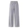 Nuevos Pantalones de Mujer Otoño/Invierno Lyocell Cintura Piano Pierna Recta Caída Felpa Cálida Adelgazantes Versátiles Cintura Media Pierna Ancha
