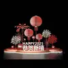 Iluminação de Fogos de Artifício de Ano Novo, Produção de Decoração Vermelha Comercial para o Festival da Primavera