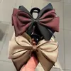 Pinza para el pelo de lazo nueva y simple de moda, Pinza de tiburón linda para niña estilo japonés y coreano, Accesorio para el cabello de boutique