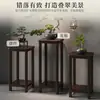 Estante para Flores Sala de Estar Estantería de Pie Almacenamiento Balcón Madera Maciza China Mesa para Flores Multi-Nivel Soporte para Macetas de Flores Suculentas
