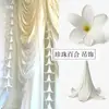 Palo de Hierro Cañón Flor de Lirio Cabeza Colgante Perla Accesorios Celebración de Boda Flor de Fiesta Decoración de Cumpleaños