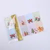 Amazon Set de Bolsas de Regalo de Navidad Bolsa Nueva para Dulces de Nochebuena Cordón Decoración Navideña Bolsa de Regalo Bolsa de Regalo