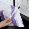 Paño de limpieza para cocina 30*30 para uso doméstico, no grasoso, sin pelusa, para limpiar mesas, toalla de limpieza absorbente