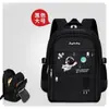 Mochila Escolar Transfronteriza de Astronauta para Estudiantes de Primaria, Mochila Impermeable para Hombre de Gran Capacidad con Reducción de Carga y Protección de la Columna Vertebral, Mochila Ligera para Niños