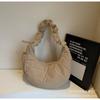 Bolsa Jaqueta de Penas Moda Inverno para Mulheres 2026 Novo Estilo Universitário Bolsa Bolinho Casual Grande Capacidade Ombro Transversal Pequena Bolsa