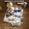 Sutiã de Látex Sem Costura com Bojo Fixo para Mulheres, Respirável, Push-up, Suporte Lateral para os Seios, Sem Aro, Roupa Íntima Confortável, Suporte Macio, Levanta