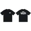 Camiseta Corteiz Alcatraz Manga Curta Estilo Americano Transfronteiriça para Homens, Camiseta Ins Estilo Streetwear, Meia-Manga High Street de Verão para Mulheres