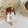 Nuevo Pasador de Ácido Acético Paleta Fruta Fresa Chocolate Pinza Pinza para el Cabello Dulce Tiburón Lindo Pinza Accesorios para el Cabello