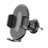 Soporte para Teléfono de Coche para Rejilla de Aire, Estable y Antivibración, Clip Giratorio, Soporte de Navegación para Coche Antivibración y Estable para Rejilla de Aire Acondicionado