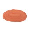 Porta-copo Isolado de Gaze de Algodão Tecida Macia Oval Estilo Europeu para Hotel Restaurante Ocidental Simples Fácil de Limpar Jogo Americano Jogo Americano Artesanal Jogo Americano Resistente ao Calor