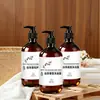 Shampoo Chá Branco, Gel de Banho, Frascos Pequenos de Condicionador Específicos para Hotel, Sabonete Líquido para Mãos, Gel de Banho para Pousada, Pasta para Lavar Cabelo