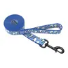 Coleira Estampada Geométrica para Pet Coleira para Cachorro com Transferência de Calor Múltiplas Cores Coleira para Cachorro Fábrica de Origem Atacado
