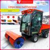 Grande limpa-neve de direção tração nas quatro rodas limpa-neve totalmente fechado remoção de neve de escola área cênica pá de neve neve três em um