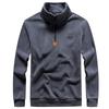 Nuevo Suéter de Polar con Cuello Vertical Ollie para Hombre, Primavera y Otoño 2024, Camisa Base Engrosada con Media Cremallera para Hombre