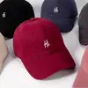 2026 Nueva Gorra de Béisbol Deportiva para Exteriores con Parte Superior Suave, para Circunferencia de Cabeza Grande, Efecto Adelgazante del Rostro, Gorra de Béisbol con Letra H, Sombrero Unisex a Prueba de Polvo