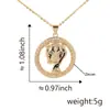 Collar de moda de cobre chapado en oro con diamantes, multi-especificación, transfronterizo, cadena para la clavícula con colgante de animal, personalidad, temperamento, venta directa