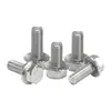 Ventas directas del fabricante de origen: Pernos Hexagonales con Brida de Acero Inoxidable 304 M5~M12 Pernos Hexagonales con Brida y Dientes