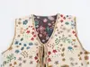 Al por mayor 2024 verano nuevo estilo europeo y americano chaleco suelto de encaje jacquard para mujer