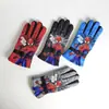 Guantes de Esquí Personalizados al por Mayor para Niños, Niños y Niñas, Estilo de Dibujos Animados, Forrados de Felpa, Engrosados, Cálidos, Cortavientos e Impermeables para Estaciones de Esquí