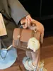 Bolsa de Mão Retrô de Nicho Transfronteiriça Bolsa Cambridge Bolsa Feminina 2026 Nova Moda Elegante Bolsa de Ombro Crossbody Pequena Quadrada